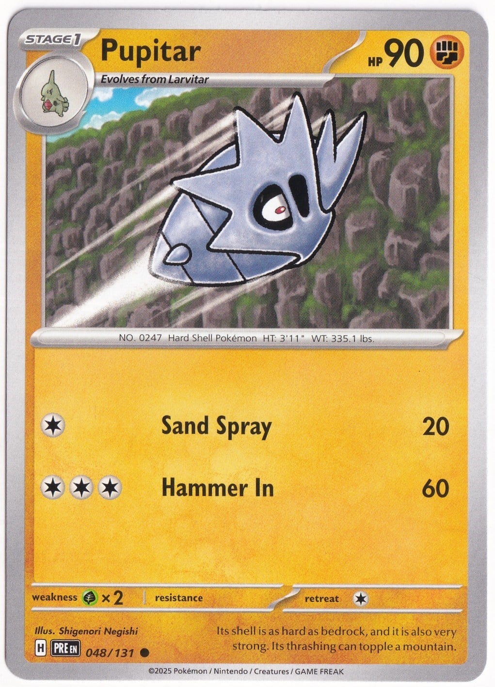 Prismatic EvolutionsPupitar 048/131 - Prismatic Evolutions - Pokemon Kartı (Mint)