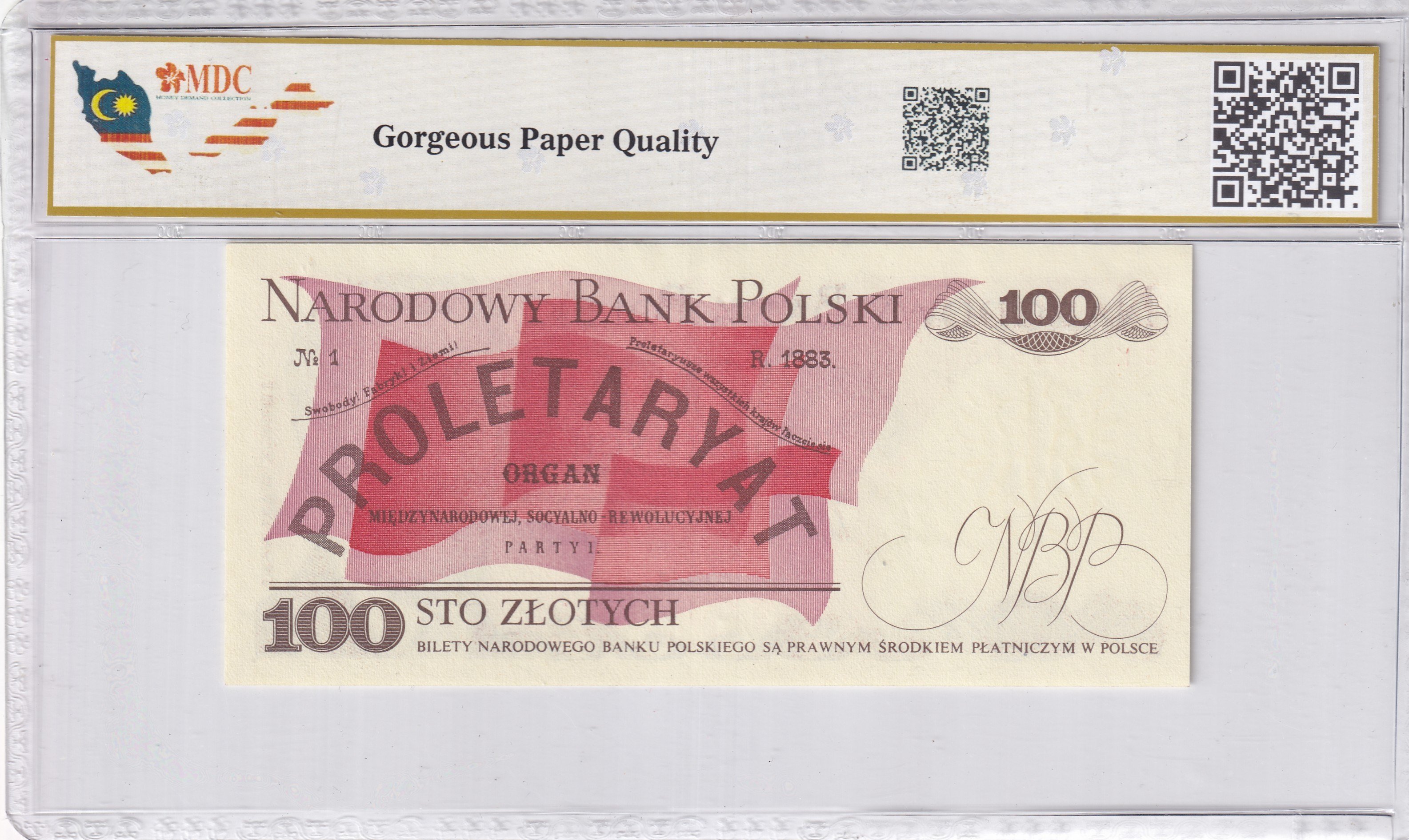 Sertifikalı ÜrünlerPolonya, 100 Zloti (1986-88) ÇİL MDC Sertifikalı