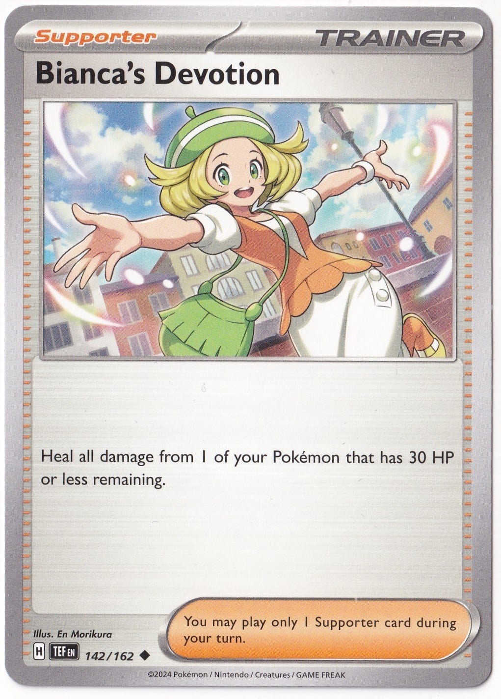 Temporal ForcesBianca's Devotion 142/162 - Temporal Forces - Pokemon Kartı (Mint)