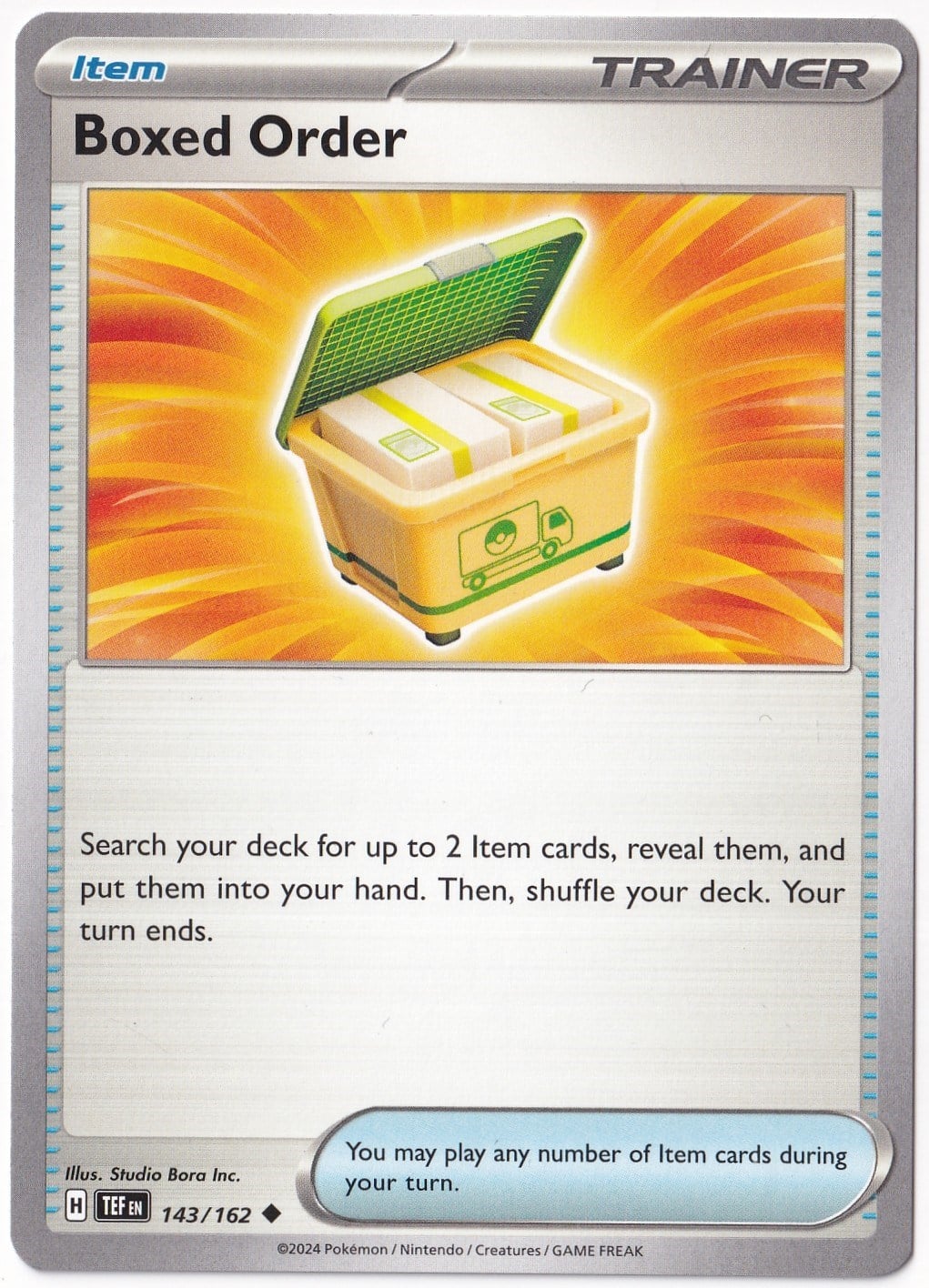 Temporal ForcesBoxed Order 143/162 - Temporal Forces - Pokemon Kartı (Mint)
