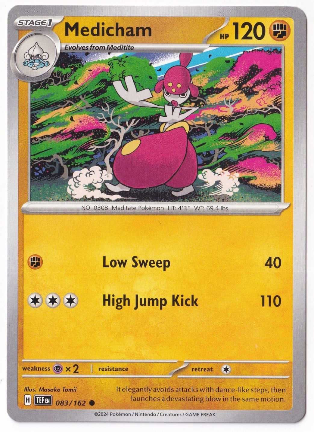 Temporal ForcesMedicham 083/162 - Temporal Forces - Pokemon Kartı (Mint)