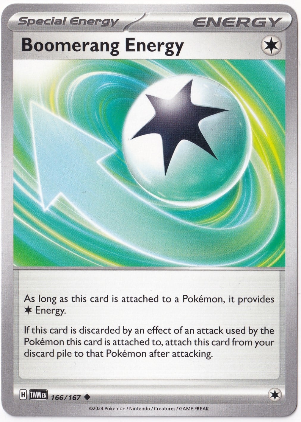 Twilight MasqueradeBoomerang Energy 166/167 - Twilight Masquerade - Pokemon Kartı (Mint)