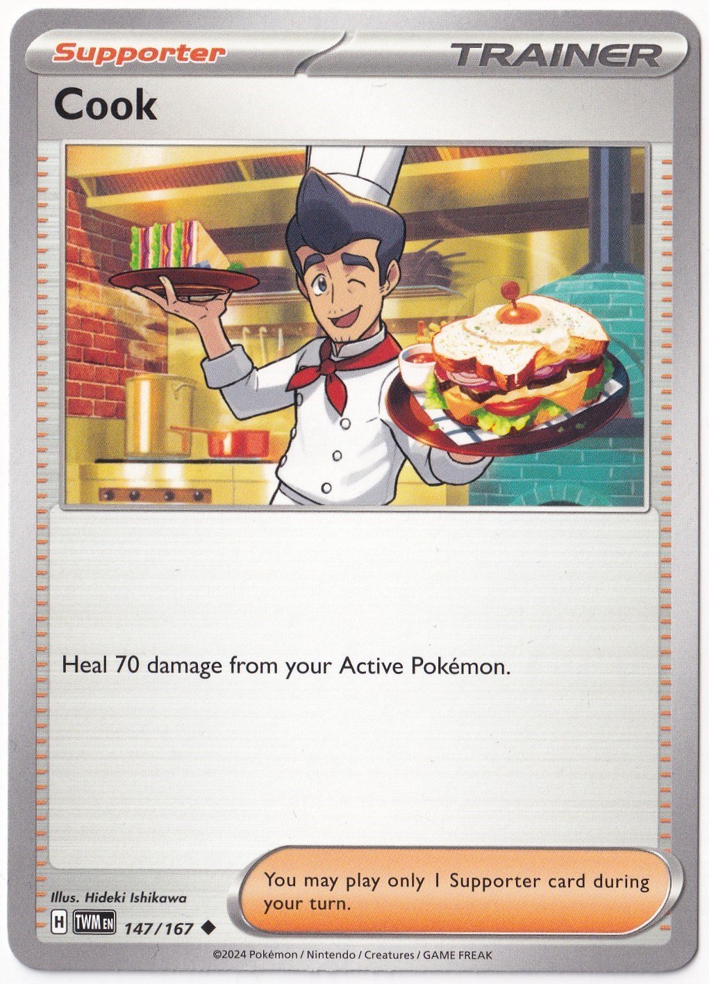 Twilight MasqueradeCook 147/167 - Twilight Masquerade - Pokemon Kartı (Mint)