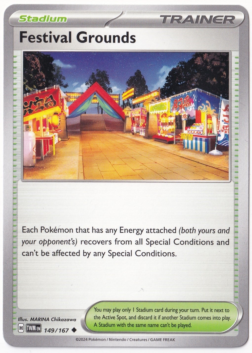 Twilight MasqueradeFestival Grounds 149/167 - Twilight Masquerade - Pokemon Kartı (Mint)