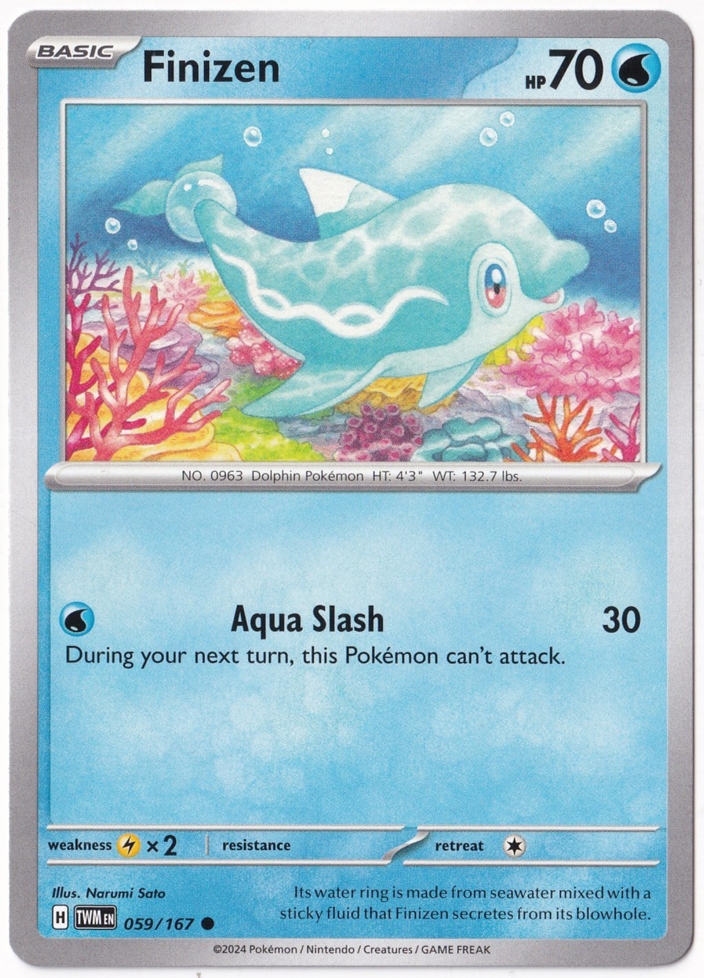 Twilight MasqueradeFinizen 059/167 - Twilight Masquerade - Pokemon Kartı (Mint)