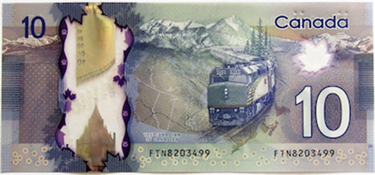 Foreign State BanknotesKanada, 10 Dolar (2015), Eski Yabancı Kağıt Para