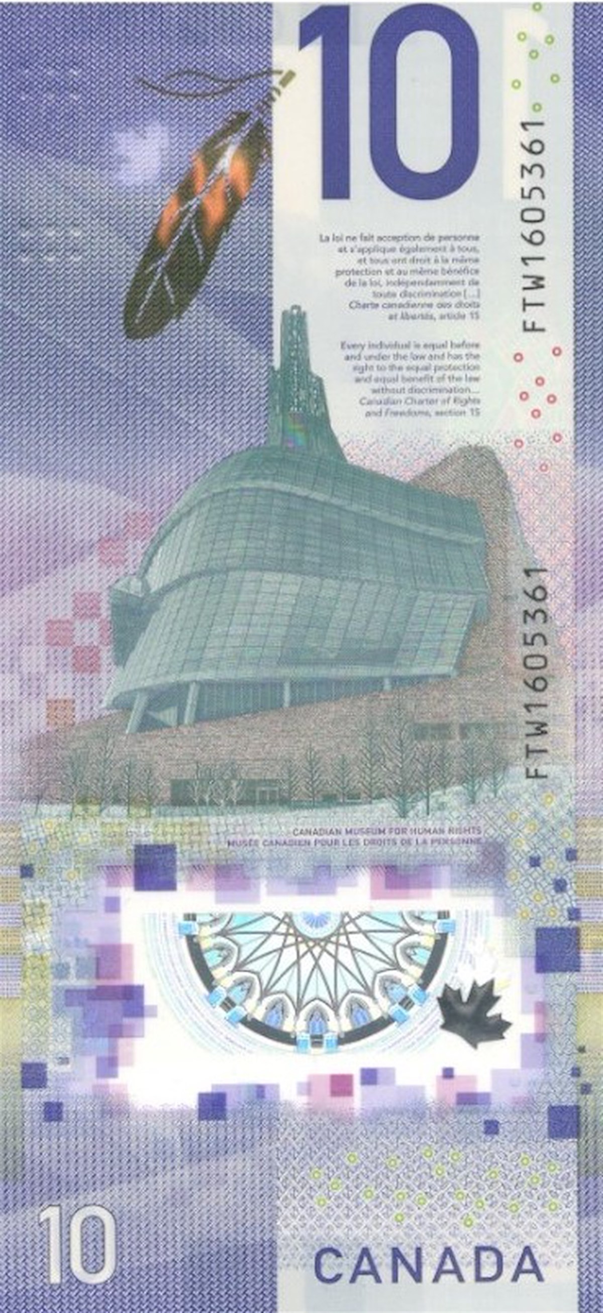 Foreign State BanknotesKanada, 10 Dolar (2018), Eski Yabancı Kağıt Para