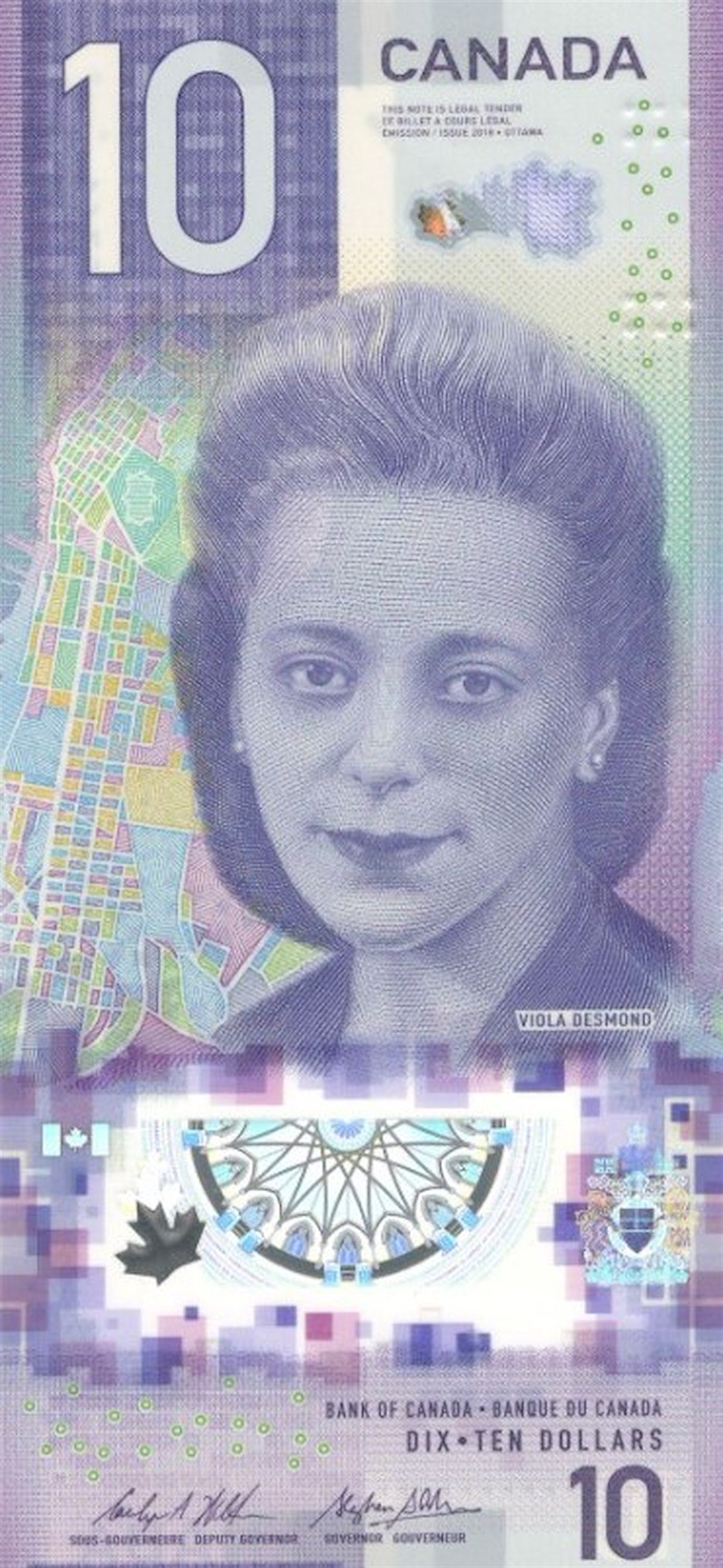 Foreign State BanknotesKanada, 10 Dolar (2018), Eski Yabancı Kağıt Para