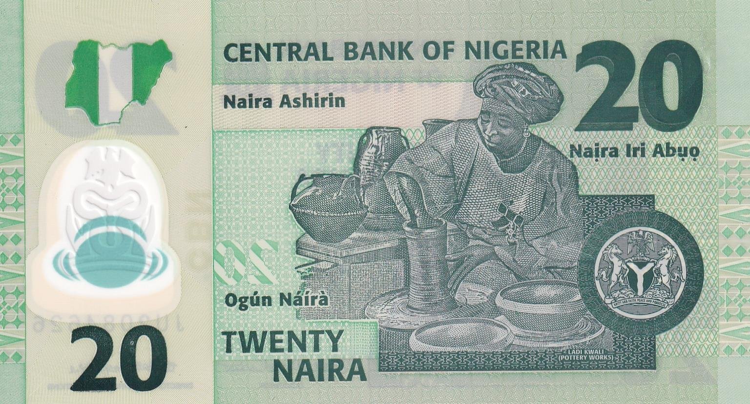 Foreign State BanknotesNijerya, 20 Naira (2024) Polimer ÇİL