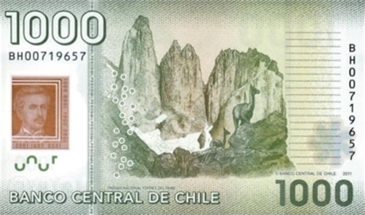 Foreign State BanknotesŞili, 1.000 Peso (2020) ÇİL Eski Yabancı Kağıt Para