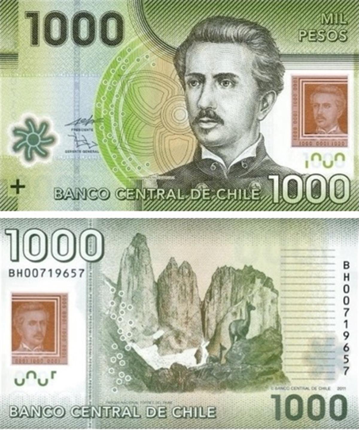 Foreign State BanknotesŞili, 1.000 Peso (2020) ÇİL Eski Yabancı Kağıt Para