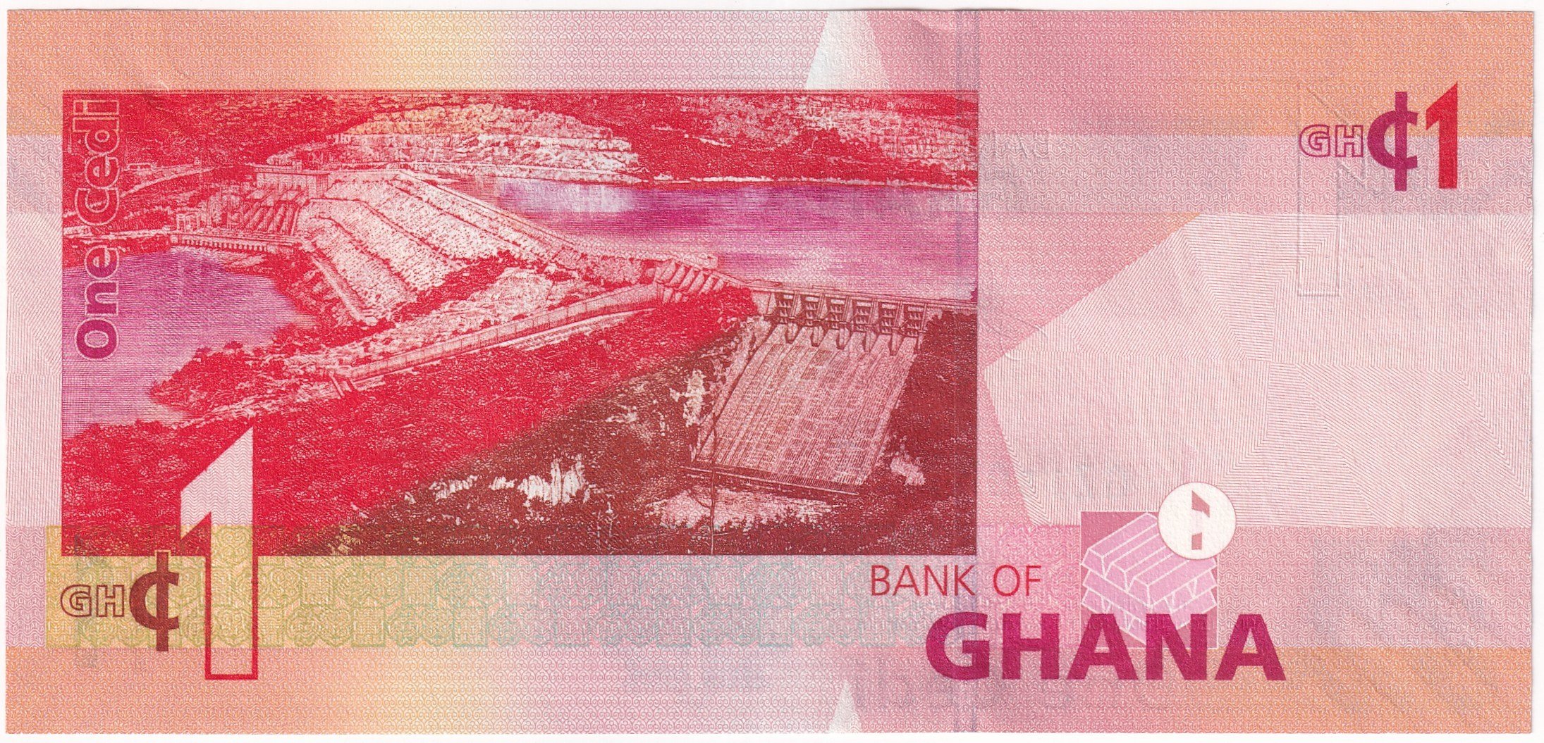 Foreign Paper MoneyGana, 1 Cedi (2015) ÇİL