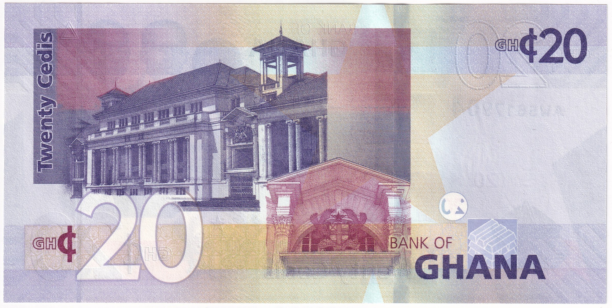 Foreign Paper MoneyGana, 20 Cedi (2022) ÇİL