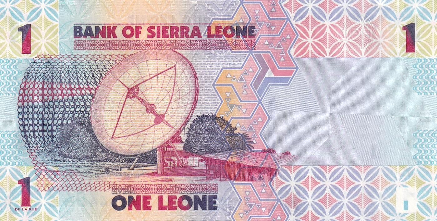 Yabancı Kağıt ParalarSierra Leone, 1 Leone (2022) ÇİL