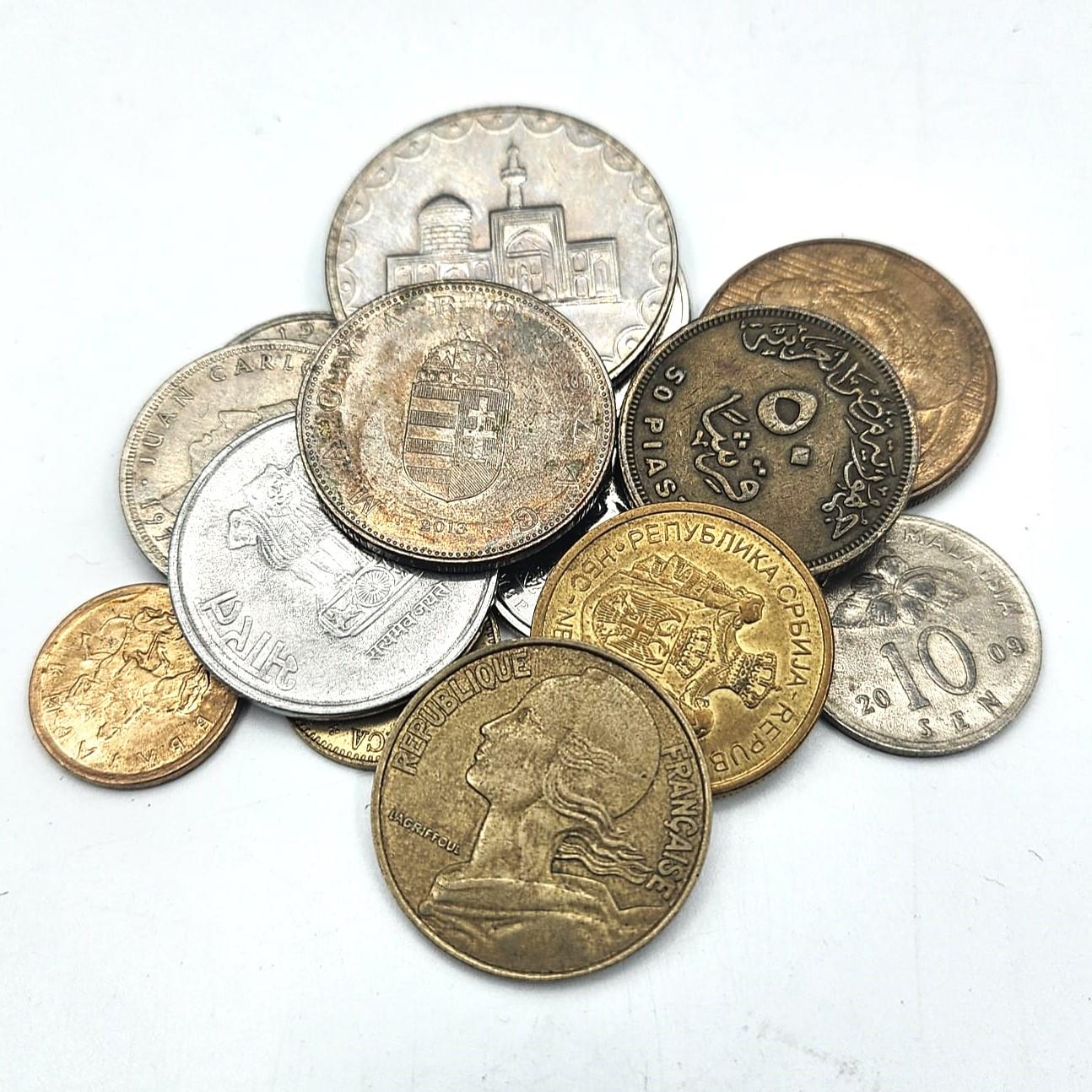 Yabancı Madeni ParalarBenim Koleksiyonum, 15'li Yabancı Eski Para Seti