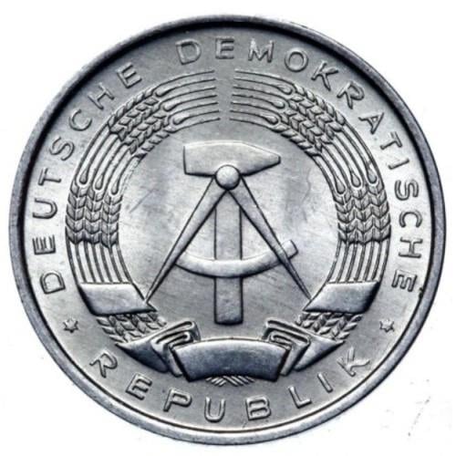 Yabancı Madeni ParalarDoğu Almanya (GDR), 1 Pfennig 1969-75 ÇİL