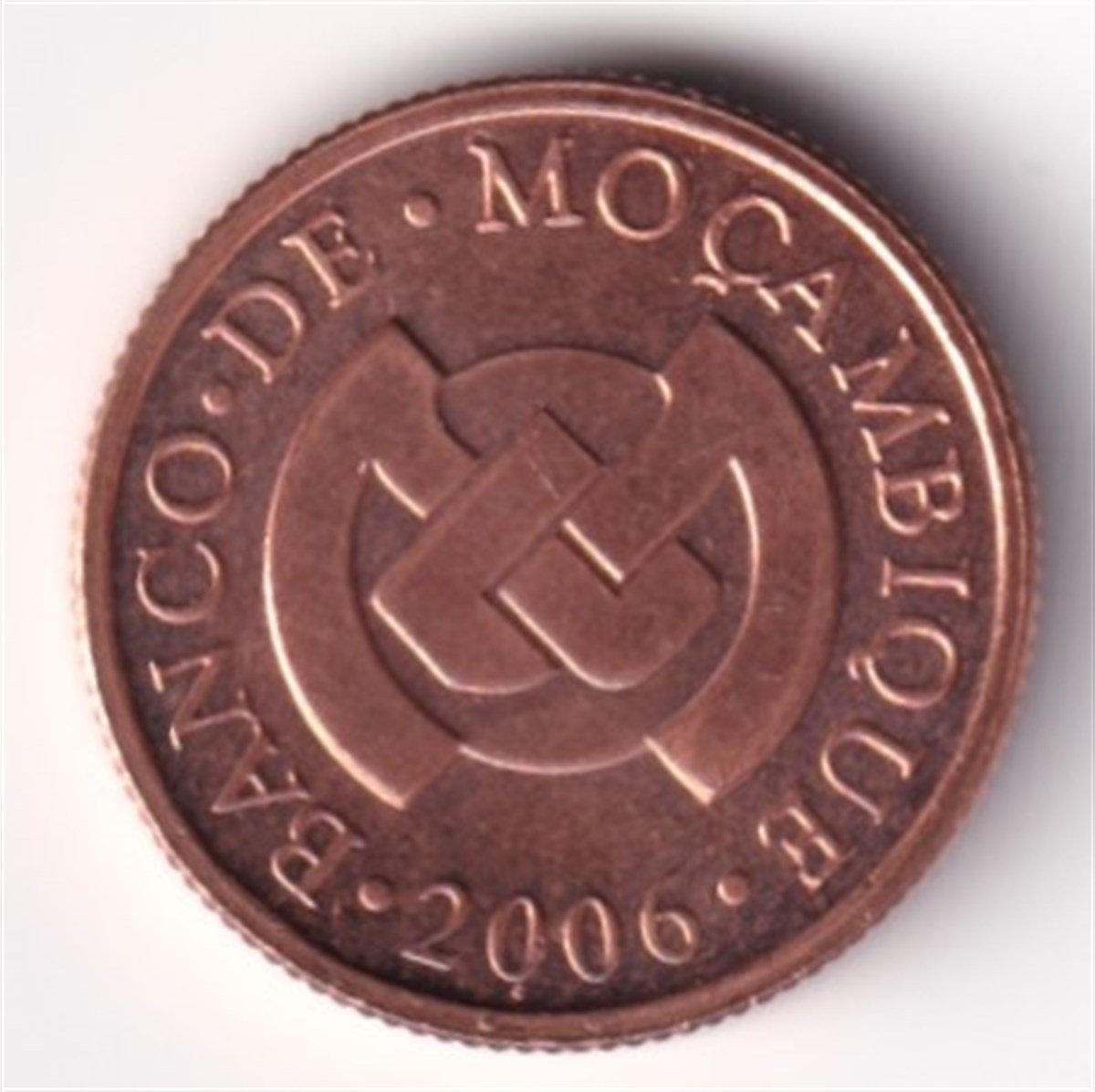 Yabancı Madeni ParalarMozambik, 1 Centavo 2006 ÇİL Madeni Para