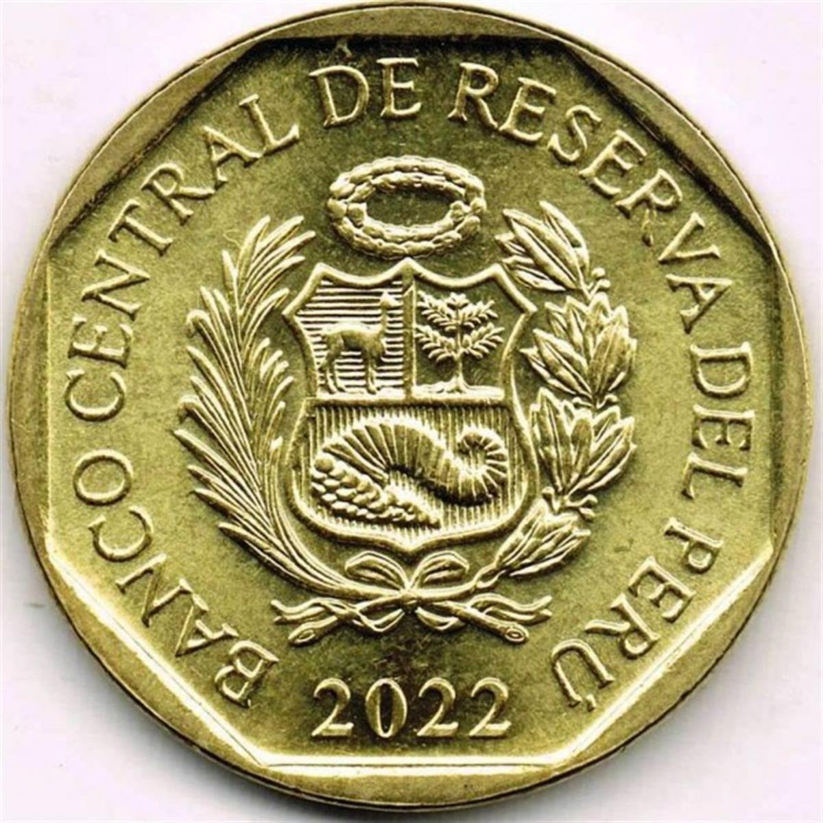 Foreign CoinsPeru, 10 Centimos 2001-2022, ÇİL Eski Madeni Para