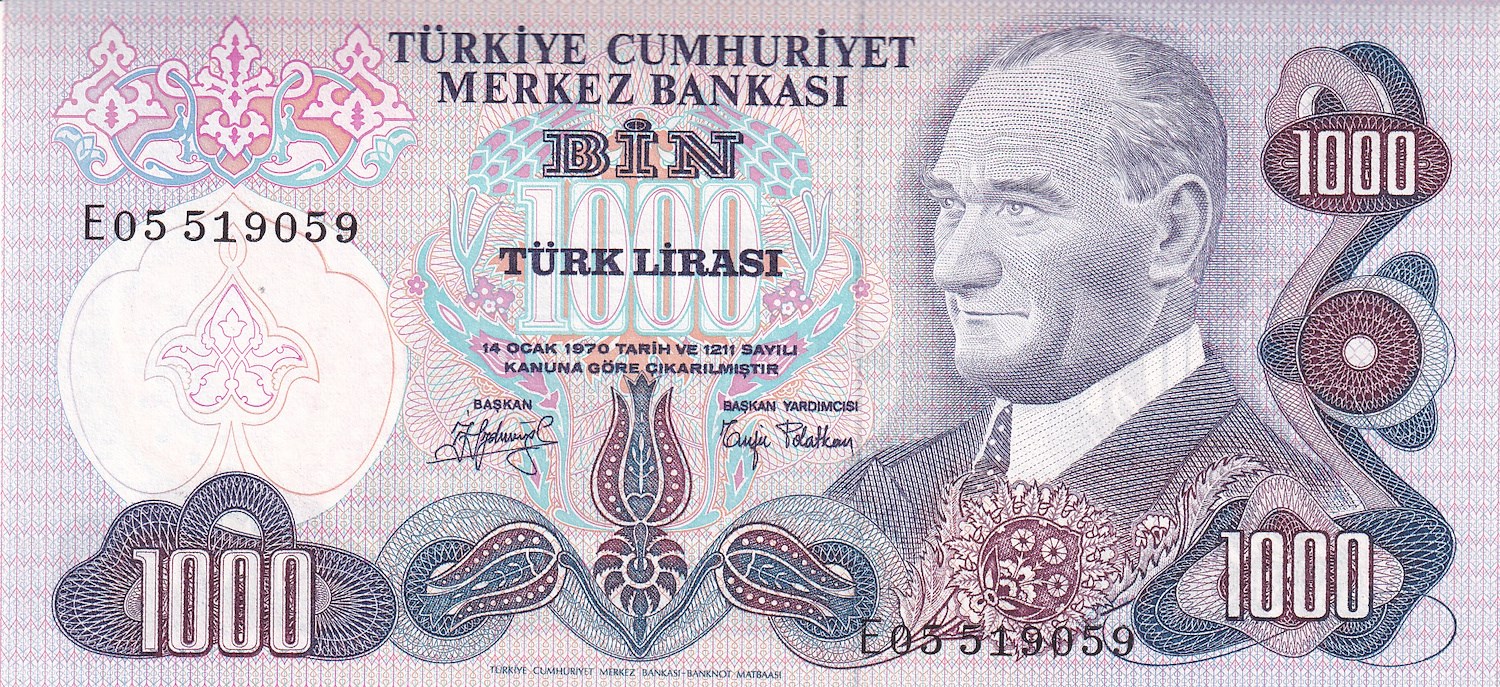 Publications6.Emisyon 2.Tertip 1.000 TL Seri D ÇİL