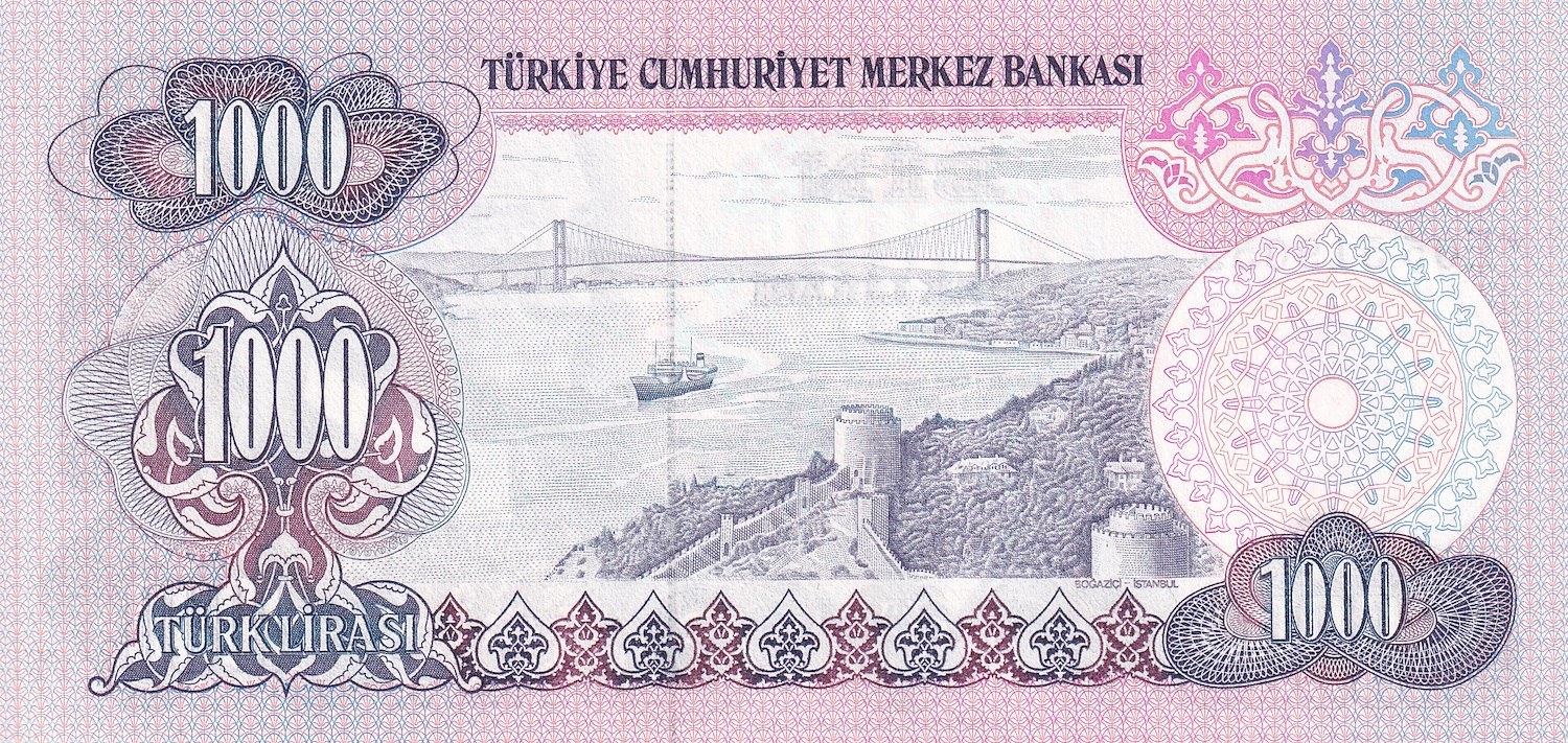 Publications6.Emisyon 2.Tertip 1.000 TL Seri D ÇİL