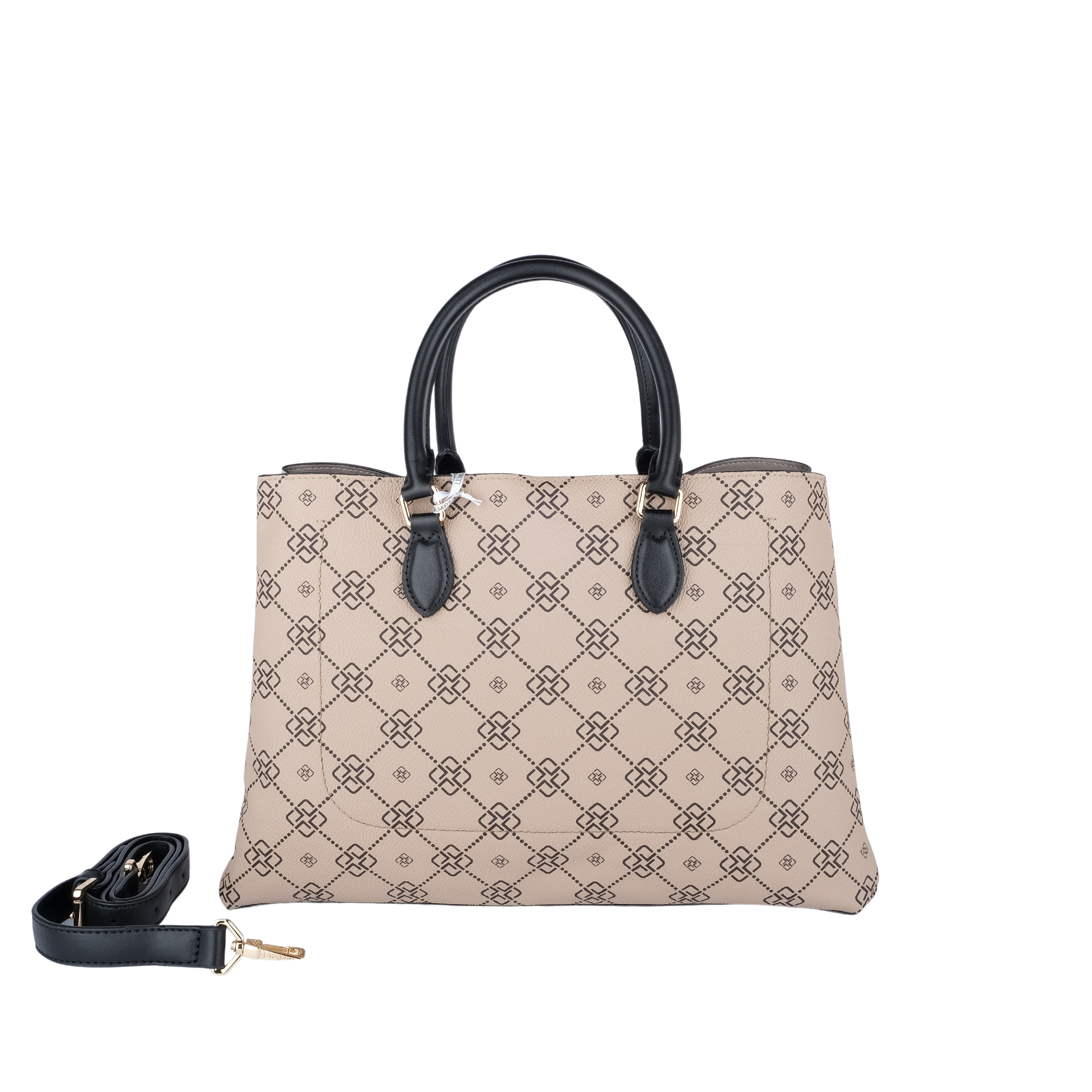 7257 LAMBERTİ CRESTED TOTE OPEN MAUTH 