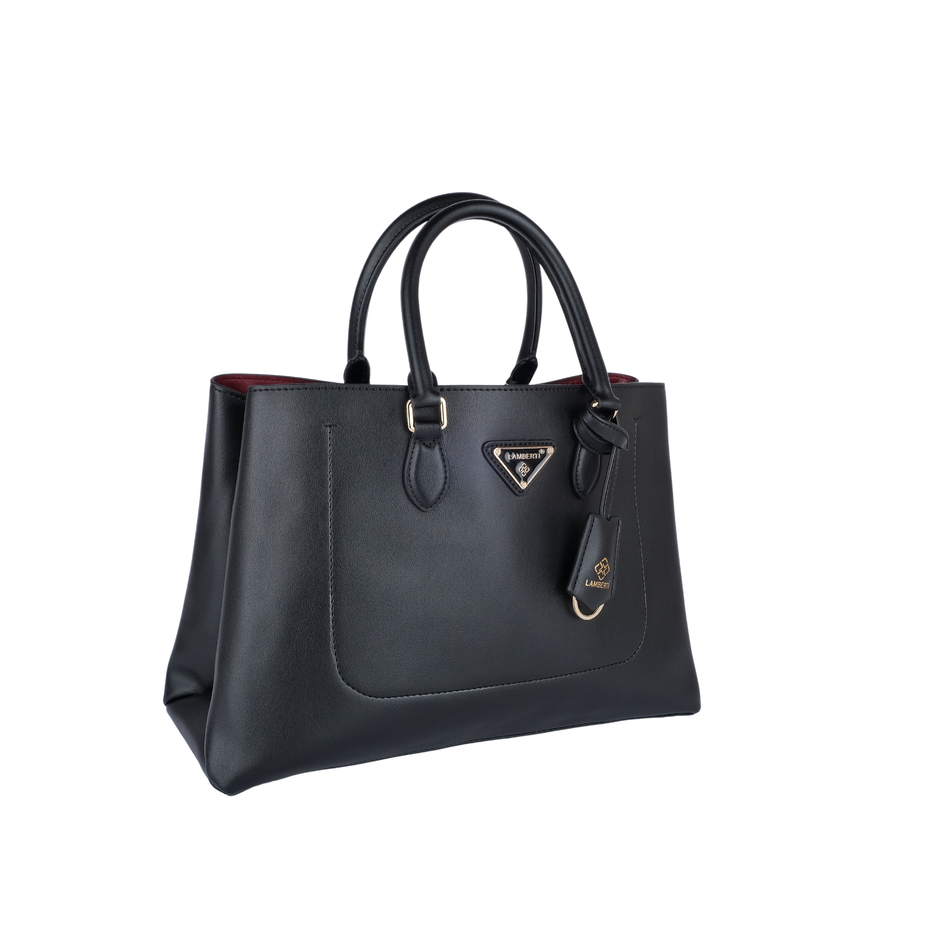 7257 LAMBERTİ CRESTED TOTE OPEN MAUTH 