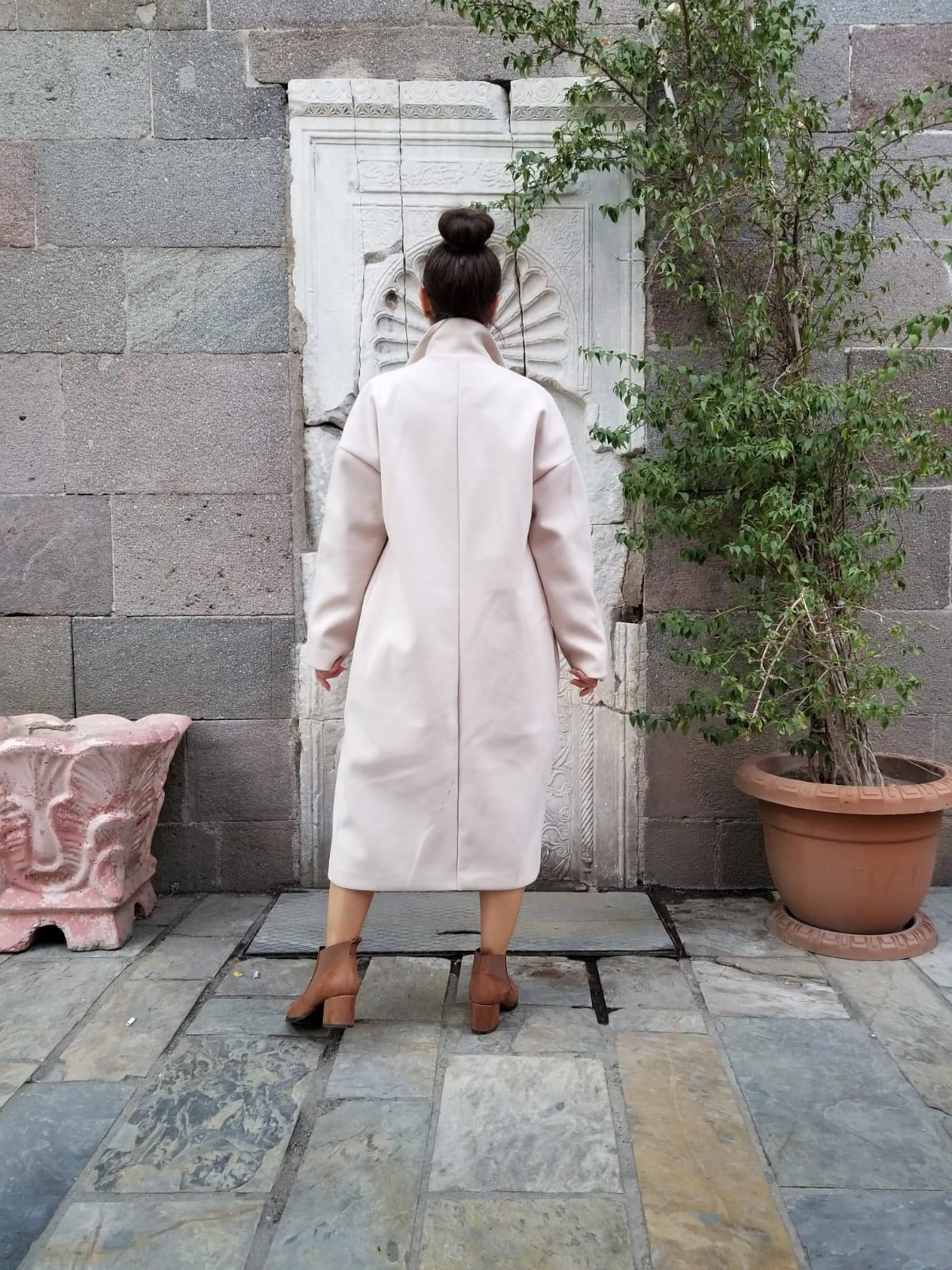 İtalyan Kaşe Kumaş Astarlı Kaban