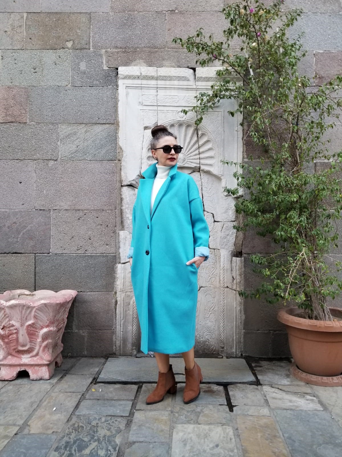 İtalyan Kaşe Kumaş Astarlı Kaban