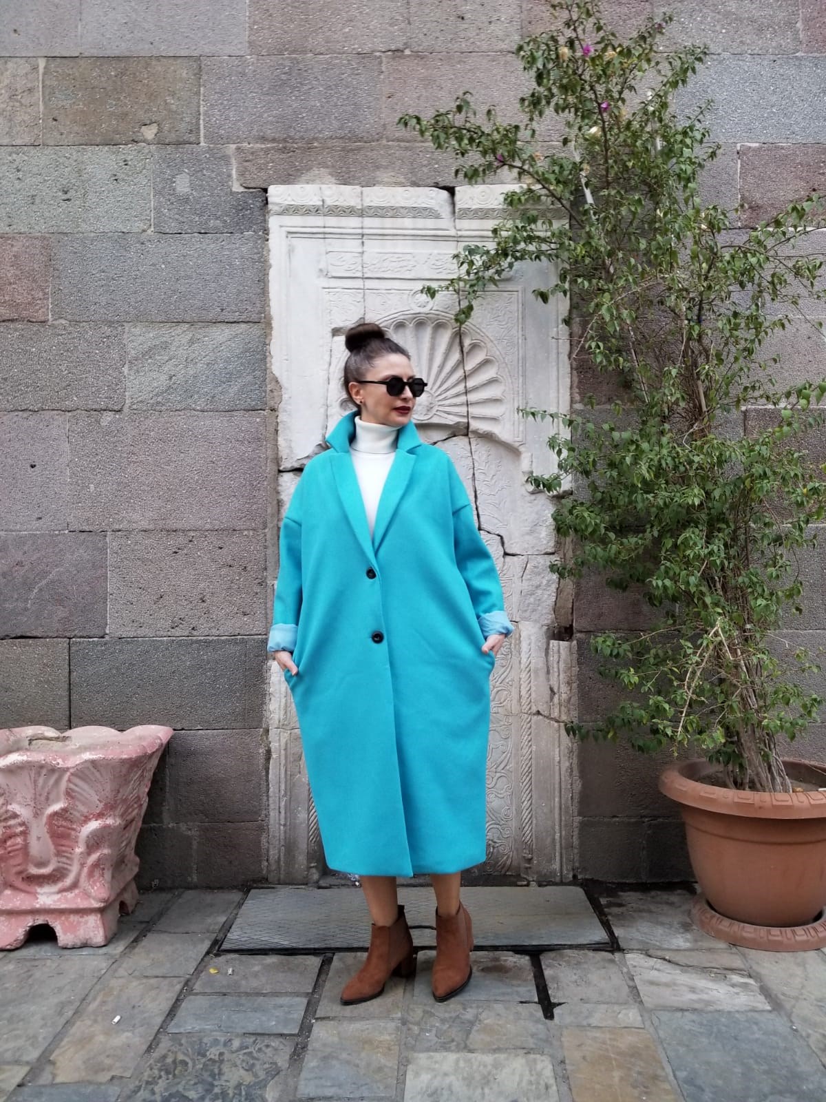 İtalyan Kaşe Kumaş Astarlı Kaban