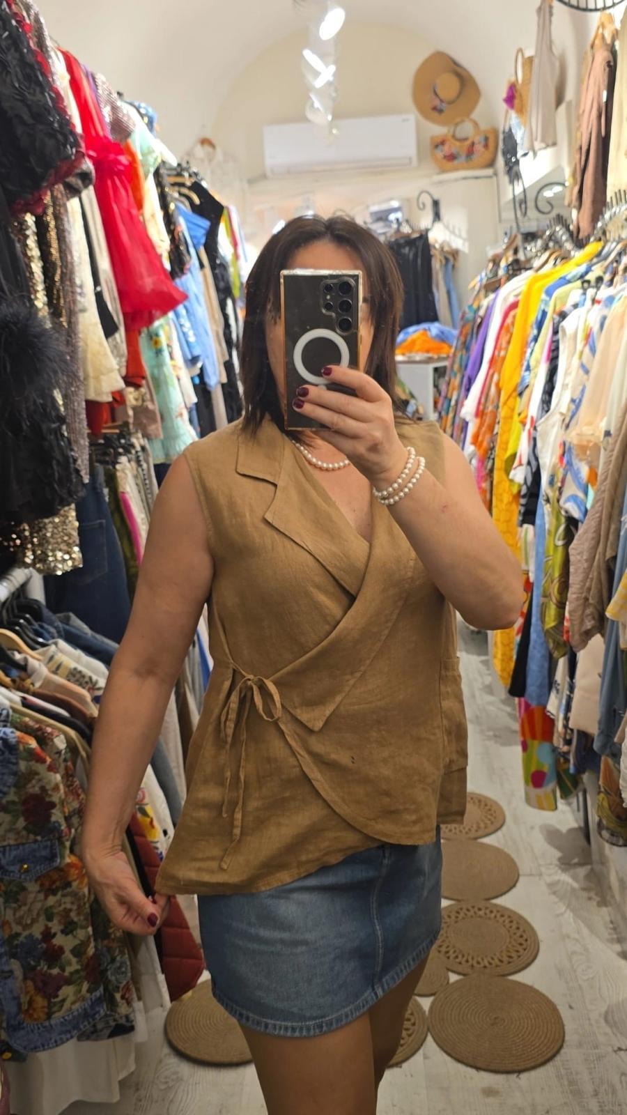 İTALYAN KURUVAZE BLUZ