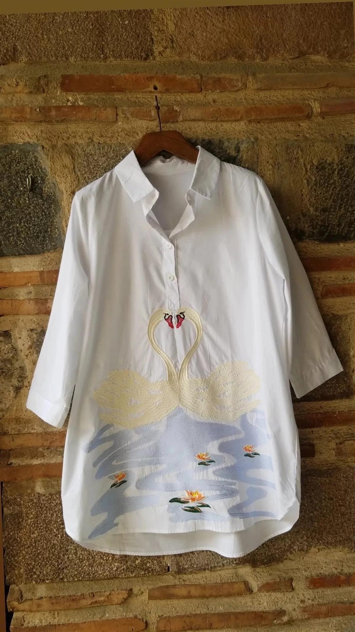 İTALYAN MAKİNA NAKIŞI BLUZ