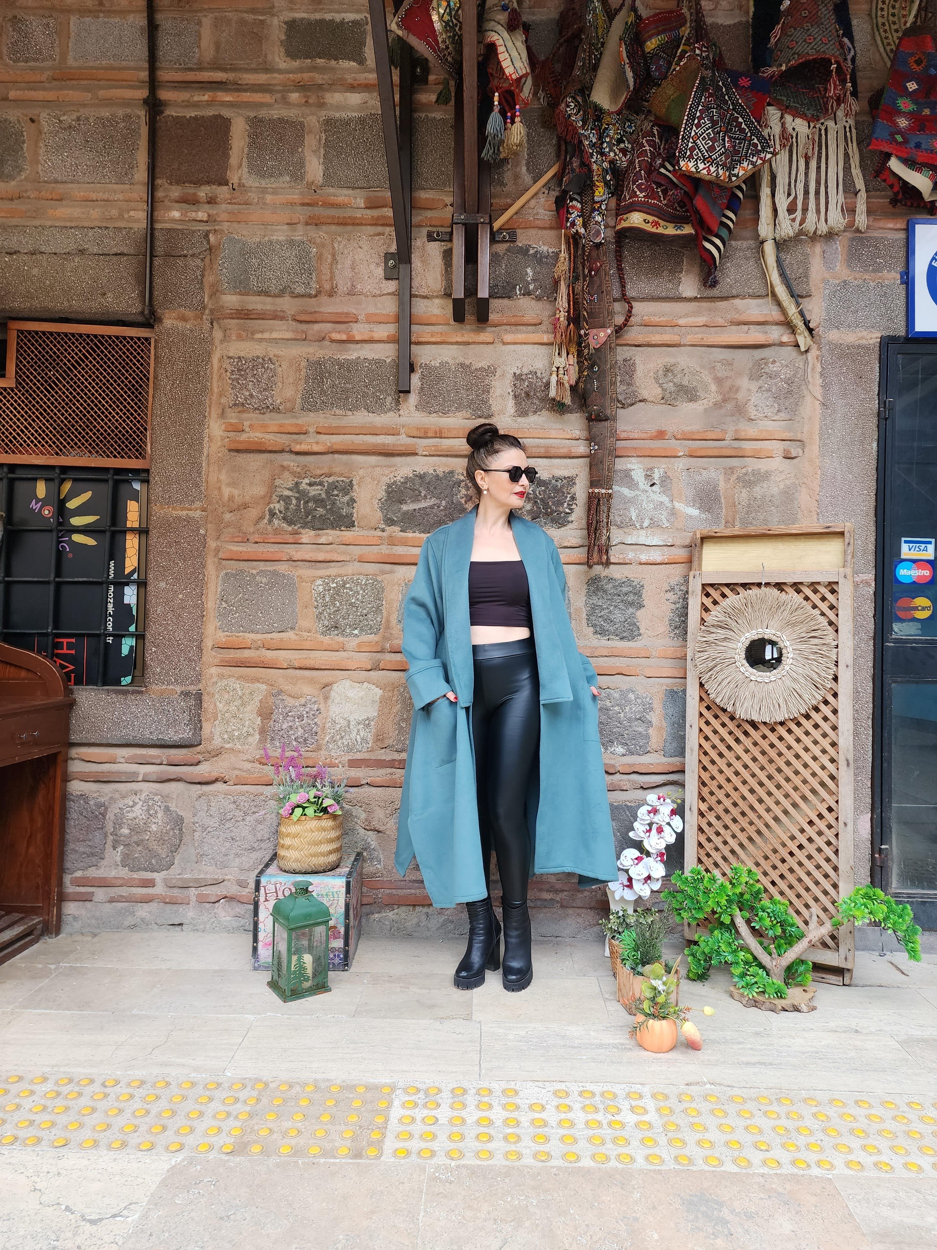 Kaşe Kumaş Standart Beden Çağla Yeşilil