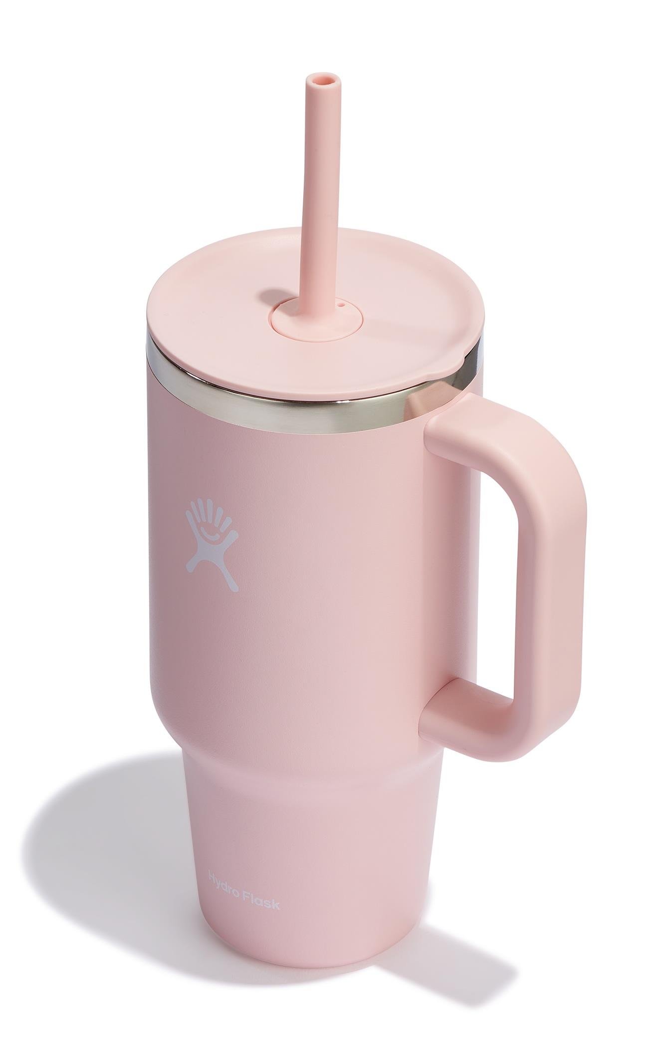 Hydro Flask Tumbler Pipetli Termos 946 ml Pudra Pembe