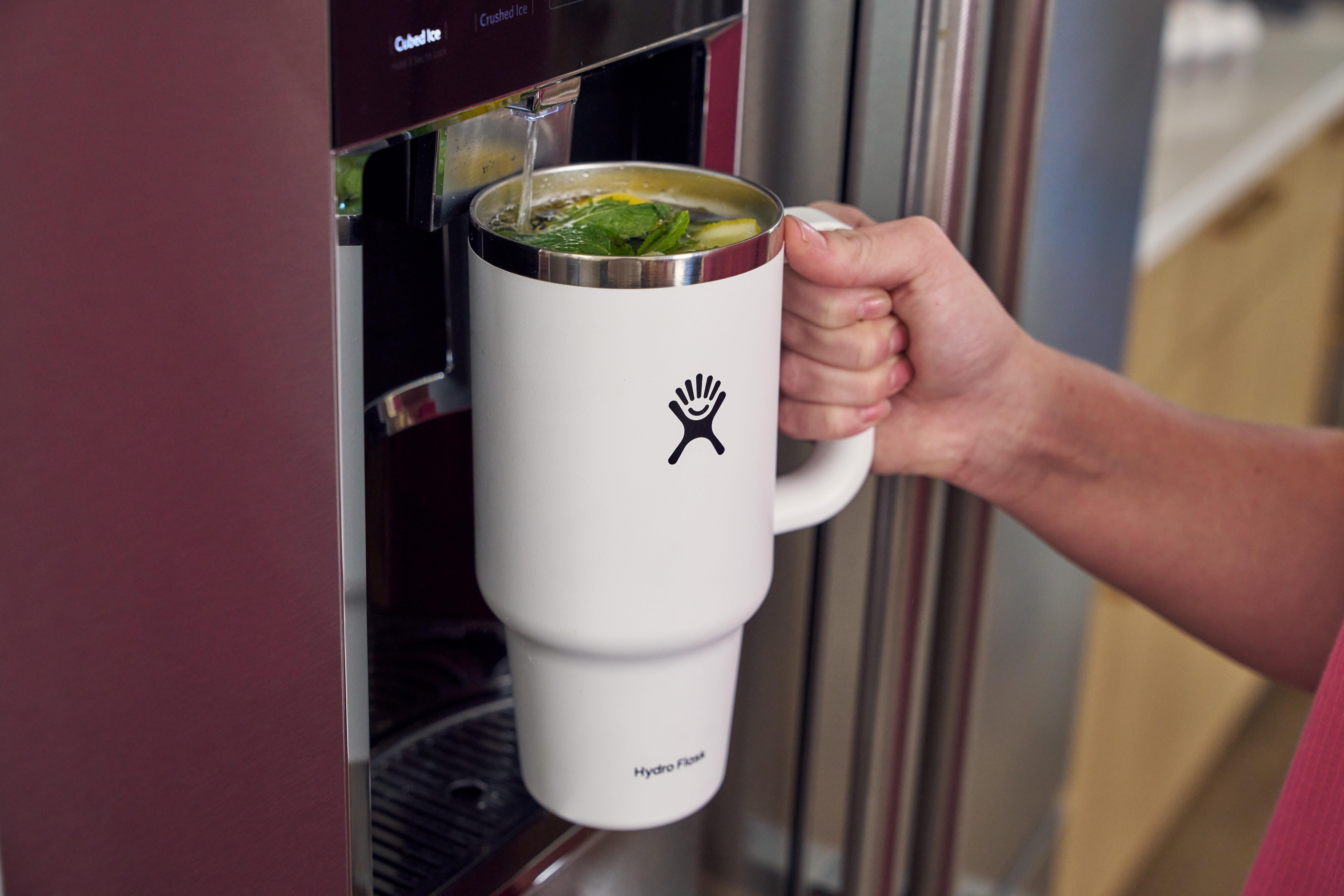 Hydro Flask Tumbler Pipetli Termos 946 ml Beyaz