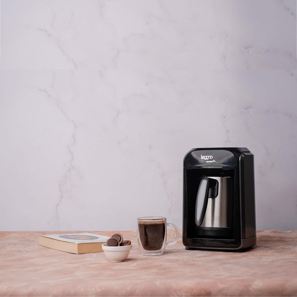 Leggno Gourmet Pro Közde Türk Kahvesi Makinesi Siyah