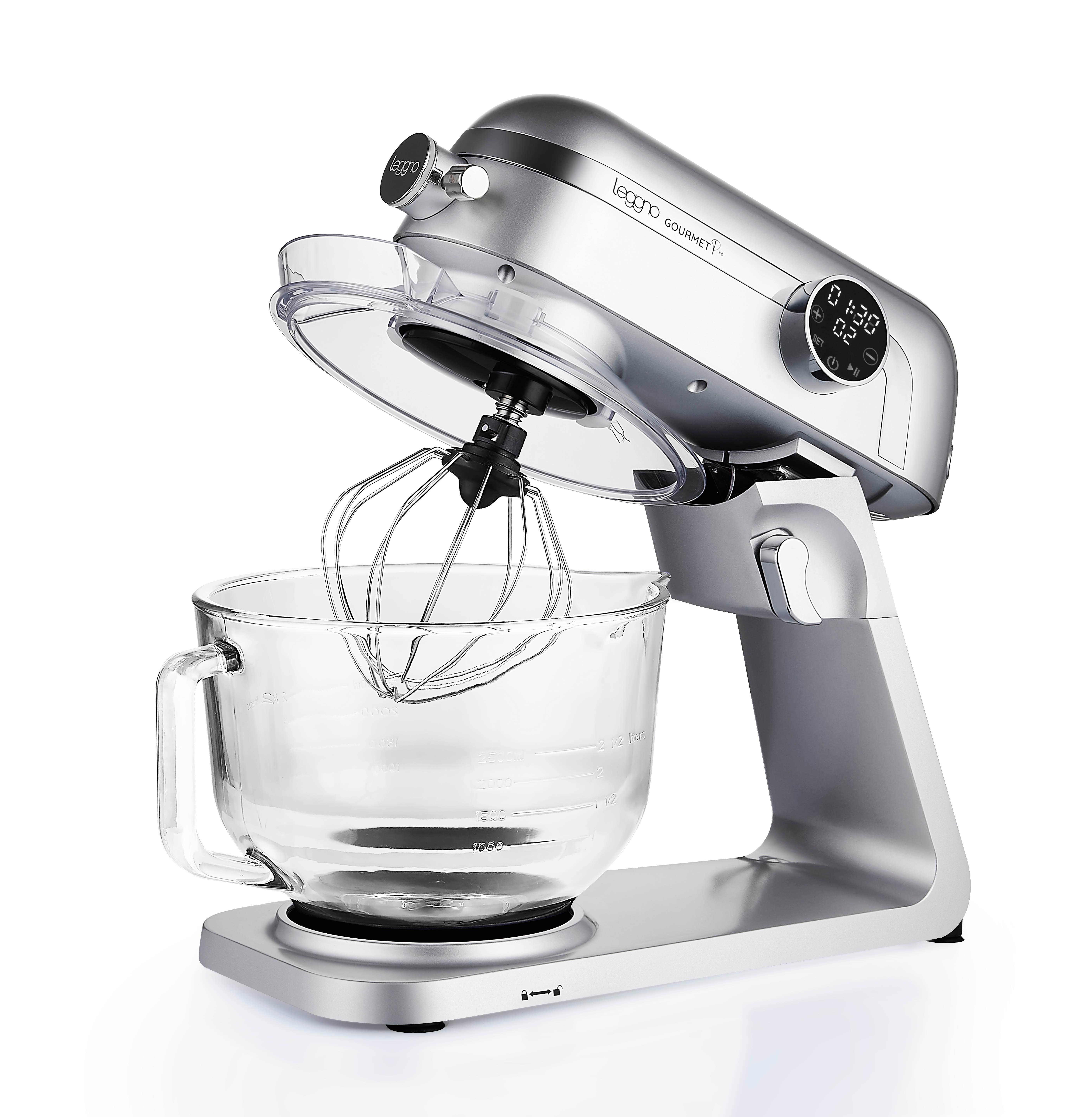 Leggno Gourmet Pro Stand Mikser Gümüş Gri