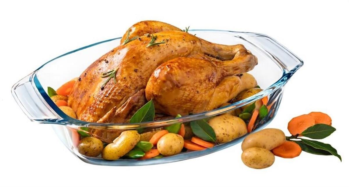 Pyrex Oval Fırın Kabı 2 L