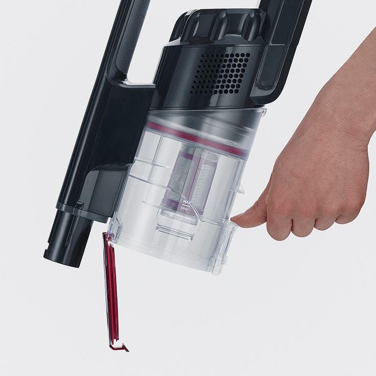 Severin HV-7153 2-In-1 LED Kablosuz Dikey Süpürge Siyah/Gri