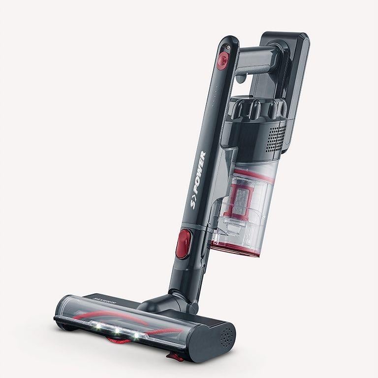Severin HV-7153 2-In-1 LED Kablosuz Dikey Süpürge Siyah/Gri