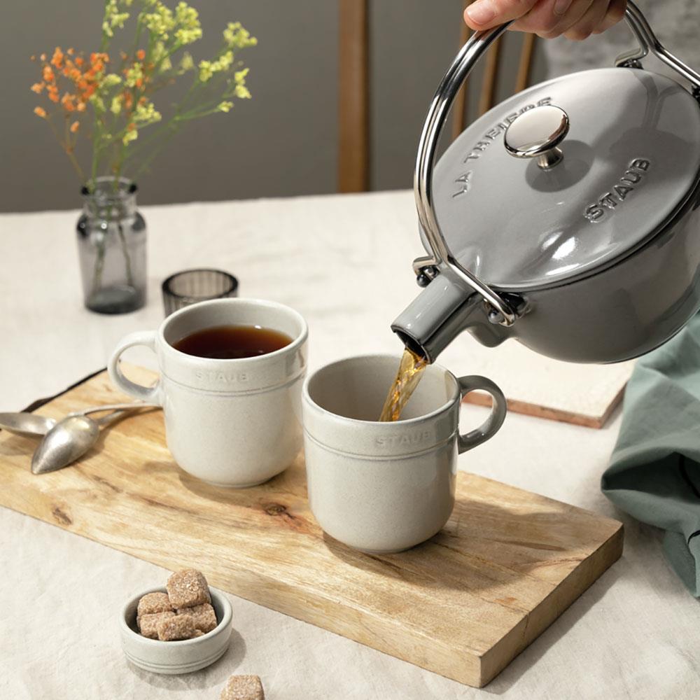 Staub Döküm Demlik 16.5 cm Grafit Gri