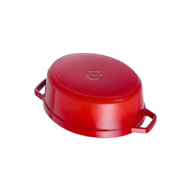 Staub Döküm Oval Tencere 29 cm Kırmızı