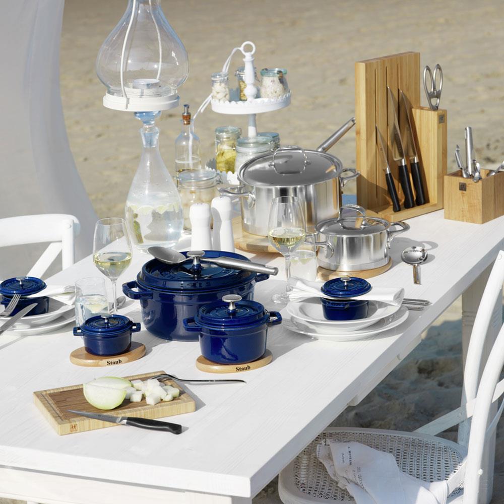 Staub La Cocotte Döküm Tencere 22 cm Lacivert