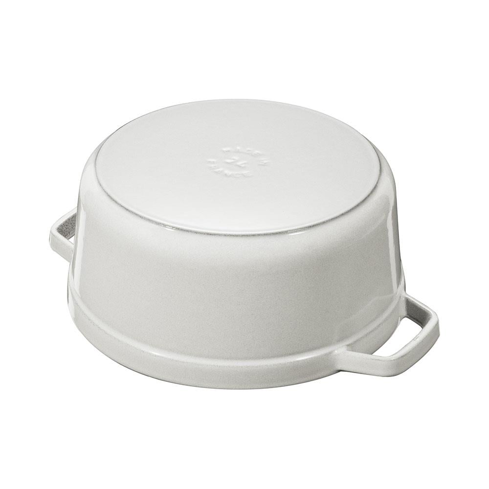 Staub La Cocotte Döküm Tencere Yuvarlak 20 Cm Trüf Beyaz