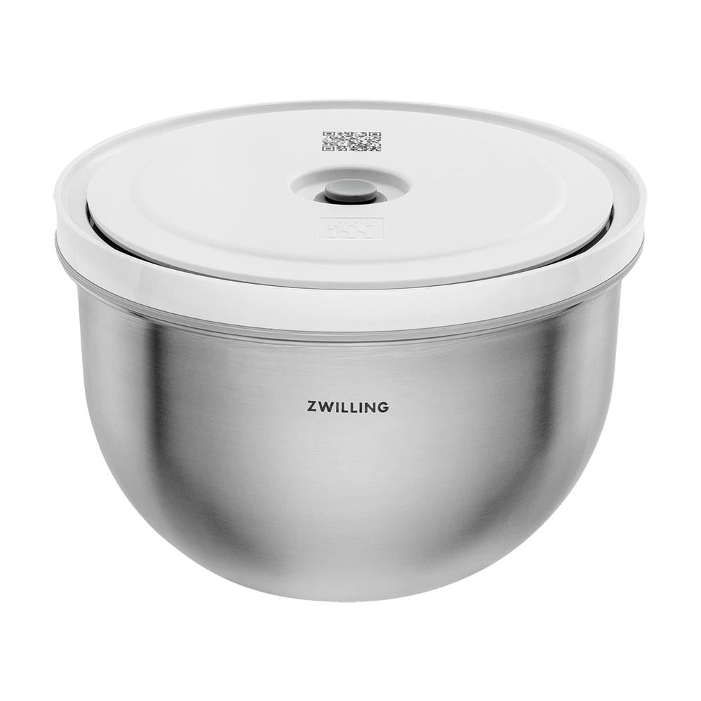 Zwilling Fresh & Save Bowls 9 Parça Çelik Vakumlu Saklama Kabı Seti M/L Boy