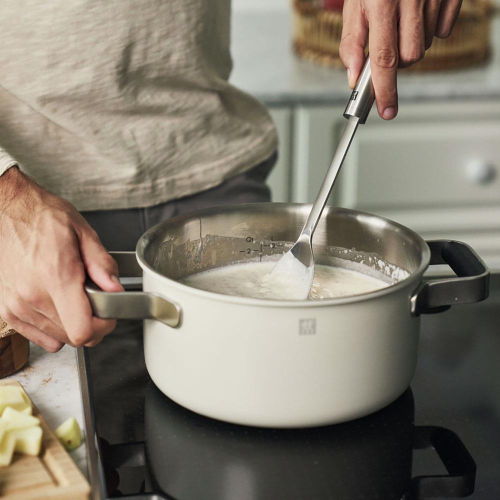 Zwilling Pure Çelik Tencere ve Tava Seti 3 parça