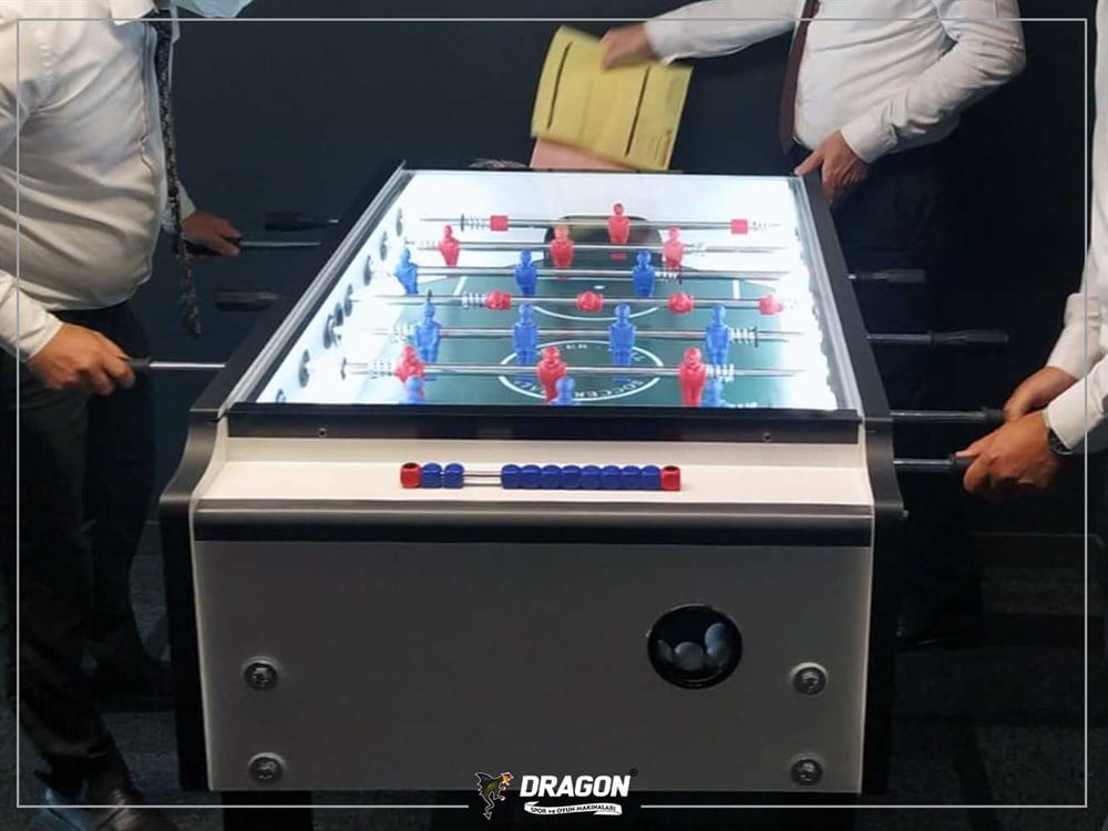 Camlı Hoby Model Langırt Masası