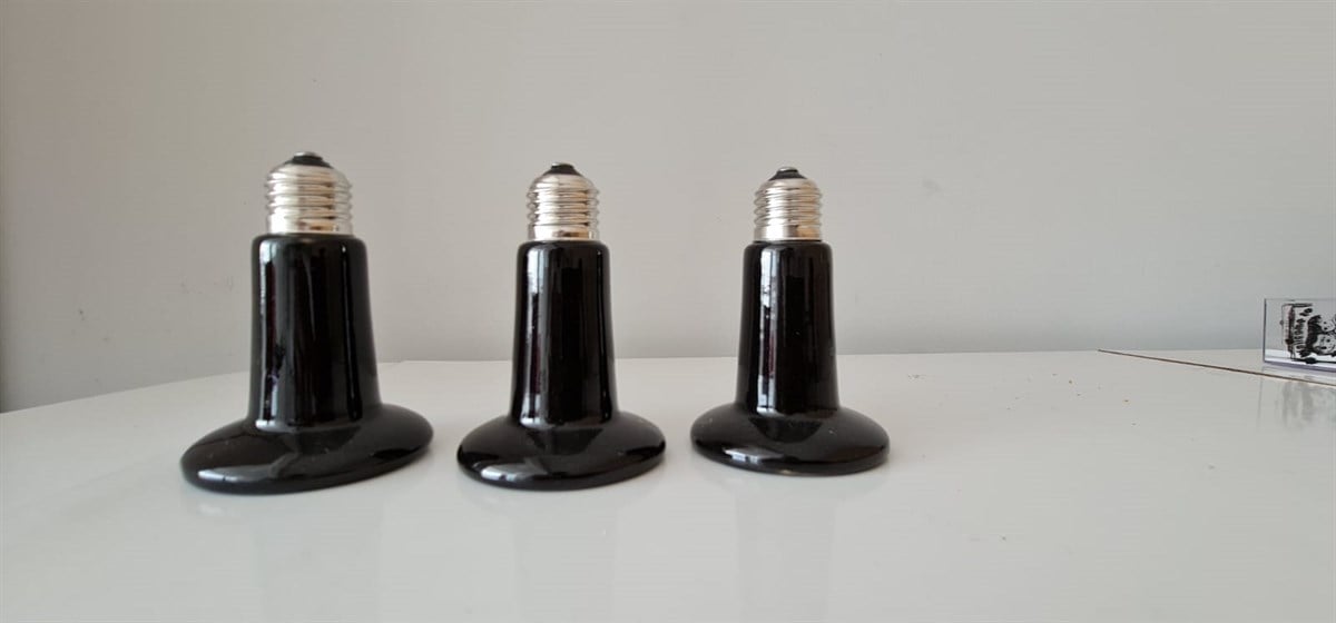 3 ADET 75 WATT  SERAMİK ISITICI LAMBA 