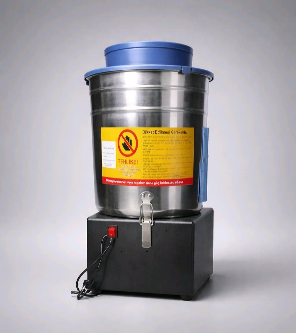 30 Litre Paslanmaz Çelik Endüstriyel Sebze Kıyıcı – Profesyonel Yem Hazırlama Makinesi
