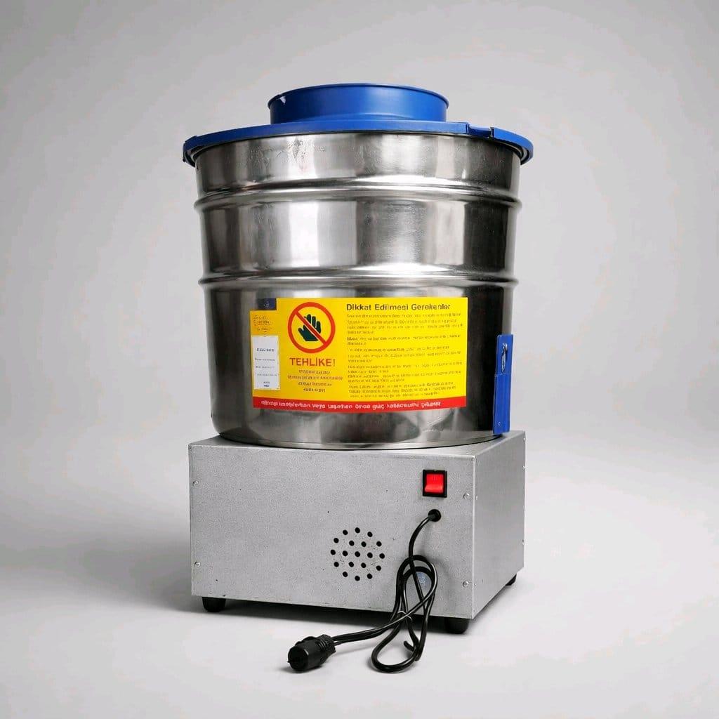 40 Litre Paslanmaz Çelik Sebze Kıyıcı 220V – Endüstriyel Yem Hazırlama Makinesi