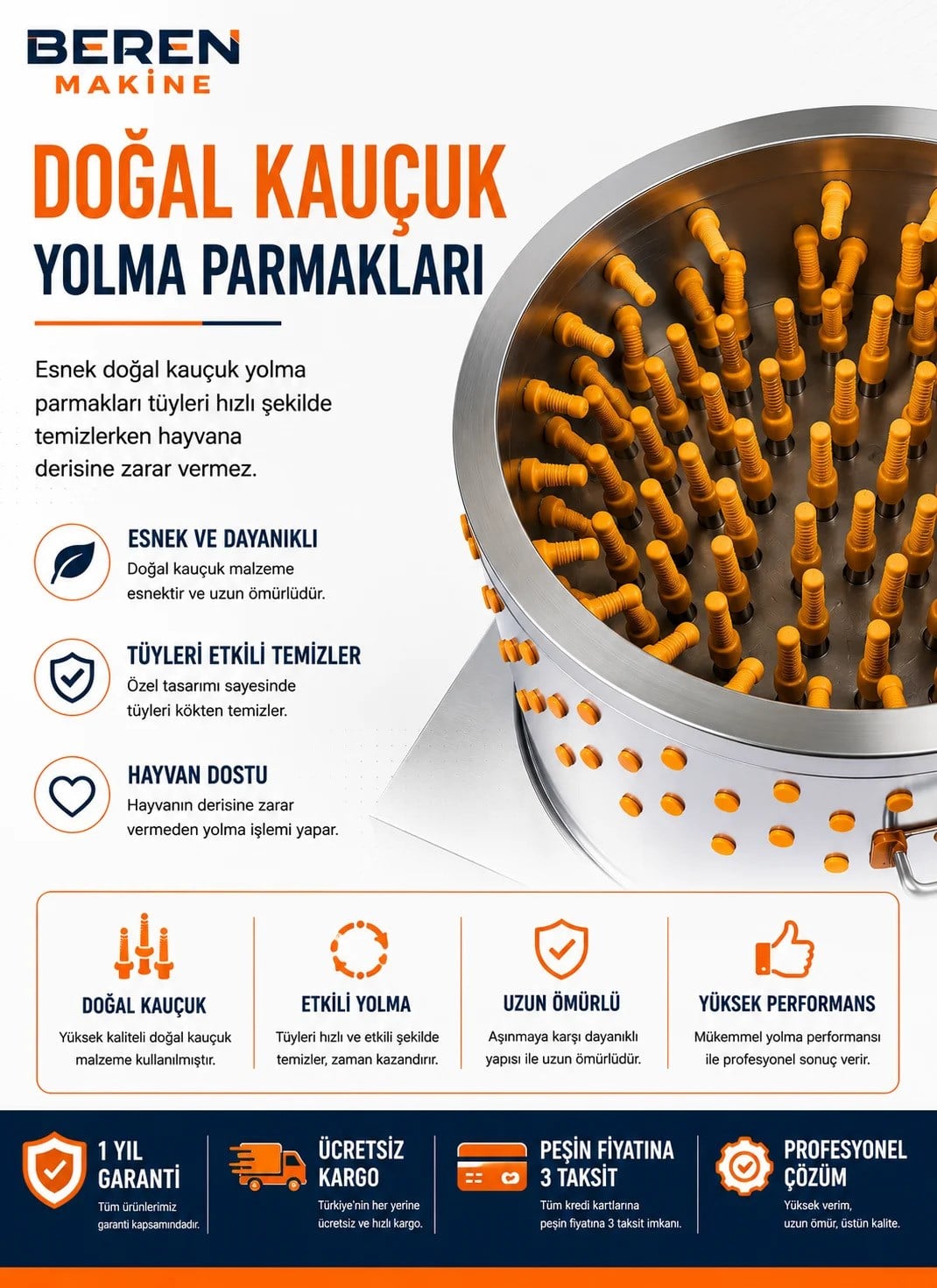 KAZ TÜY YOLMA MAKİNESİ